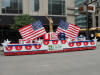 Memorial Day parade float